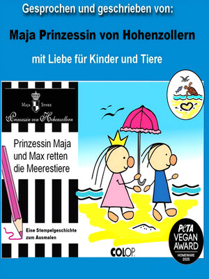 cover image of Prinzessin Maja und Max retten die Meerestiere